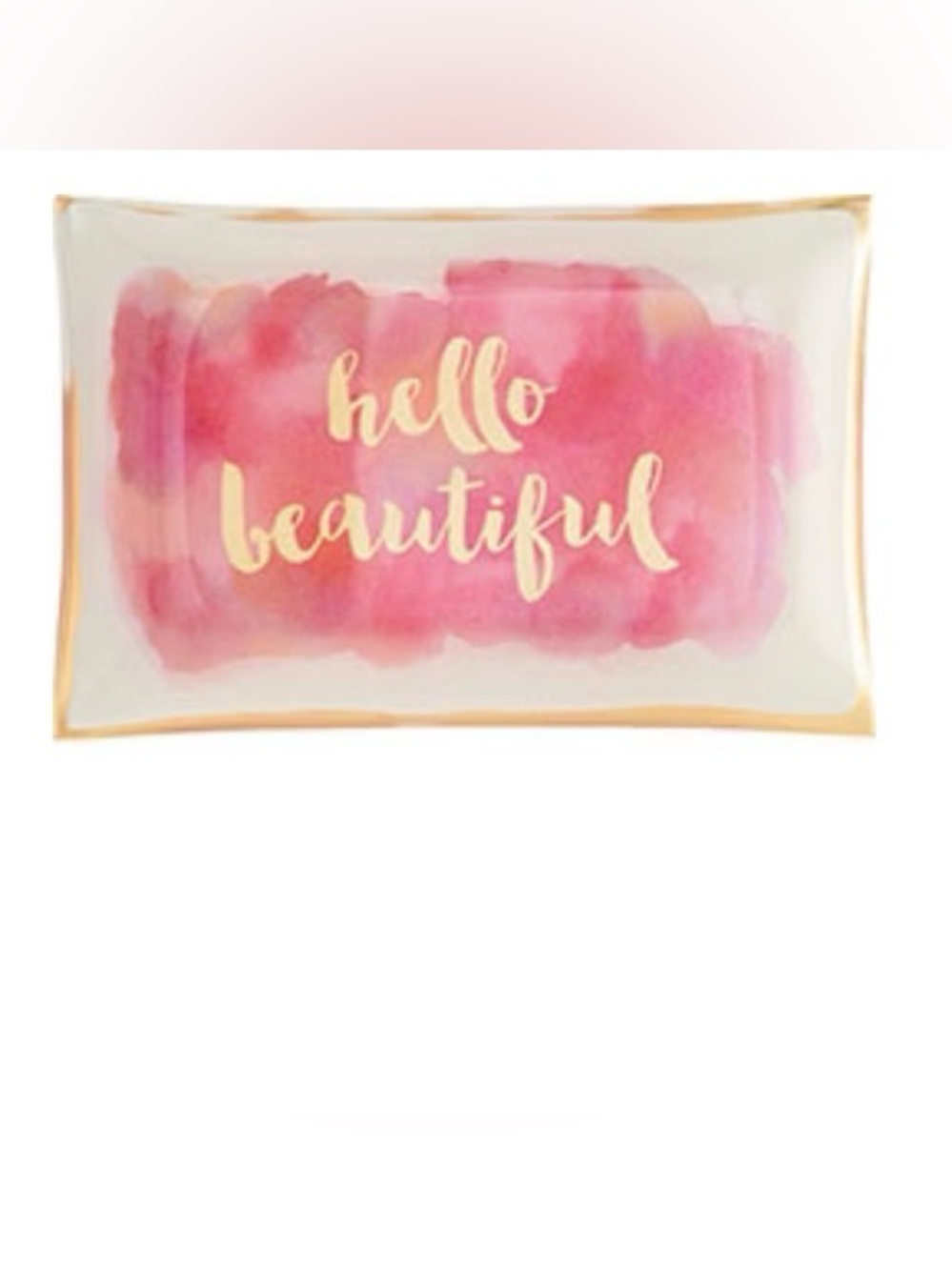 Paper & Source Hello Beautiful Trinket Dish